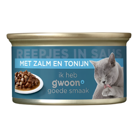 G’woon Reepjes in Saus met Zalm en Tonijn Product Image