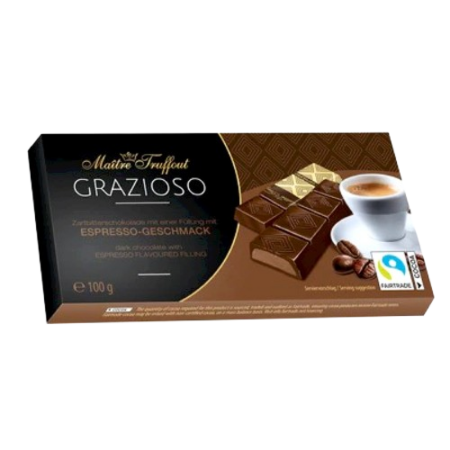 Maître Truffout Grazioso Dark Chocolate Espresso Product Image