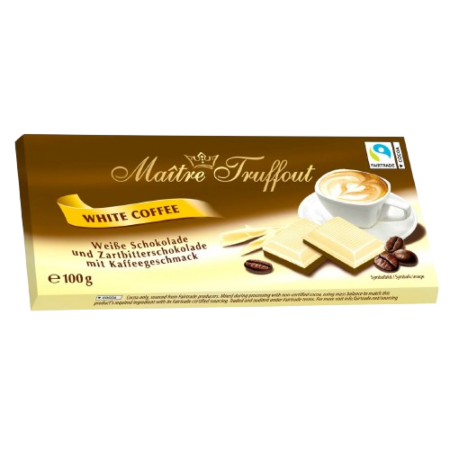 Maître Truffout White Coffee Chocolate Product Image