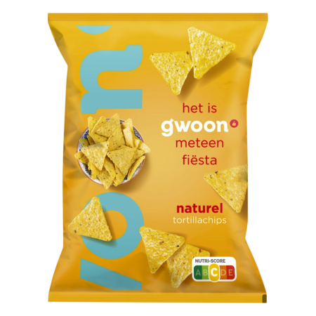 G'woon Tortilla Chips Naturel Product Image