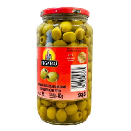 Figaro Spanish Green Olives Pitted Product Image