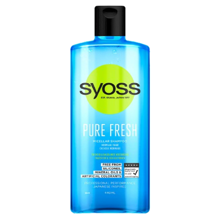 Syoss Shampoo Pure Fresh Product Image