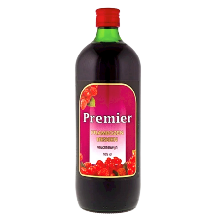 Premier Vruchtenwijn Frambozenbessen 10% Alcohol Product Image