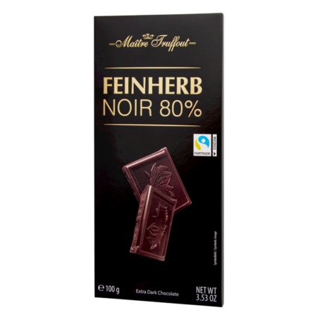 Maître Truffout Premium Extra Dark Chocolate Product Image