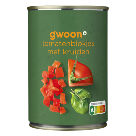 G'woon Tomatenblokjes met Kruiden Product Image