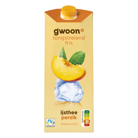 G’woon Ijsthee Perzik Product Image