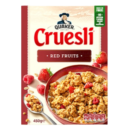 Quaker Cruesli Red Fruits Product Image