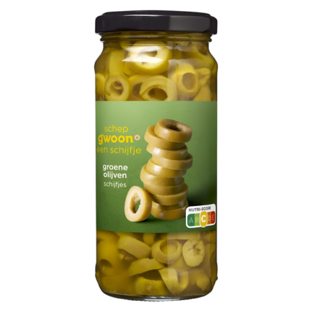 G’woon Groene Olijven Schijfjes Product Image