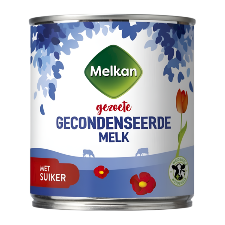 Melkan Gezoete Gecondenseerde Melk met Suiker Product Image