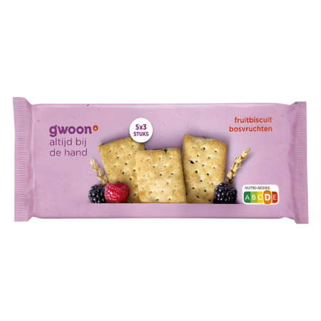 G’woon Fruitbiscuit Bosvruchten Product Image