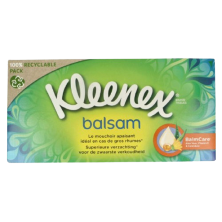 Kleenex Balsam Tissue Box Product Image