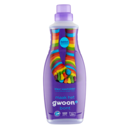 G’woon Kleur Wasmiddel Dubbel Geconcentreerd Product Image