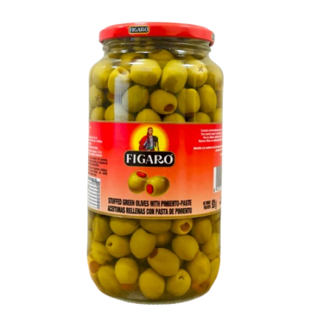 Figaro Stuffed Green Olives With Pimento Paste Product Image