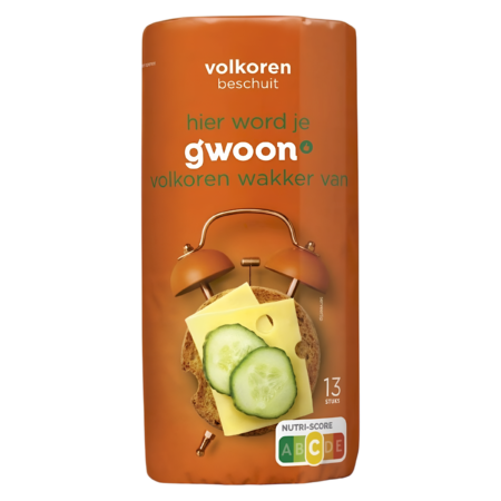 G'woon Beschuit Volkoren Product Image