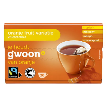 G’woon Oranje Fruit Variatie Vruchtenthee Product Image
