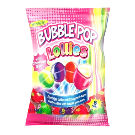 Woogie Bubble Pop Lollies Product Image