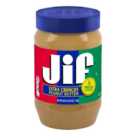 Jif Peanut Butter Extra Crunchy Product Image