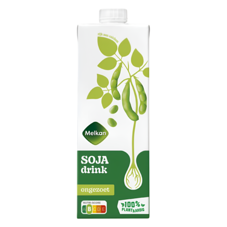 Melkan Soja Drink Ongezoet Product Image