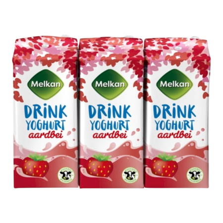 Melkan Drinkyoghurt Aardbei Product Image