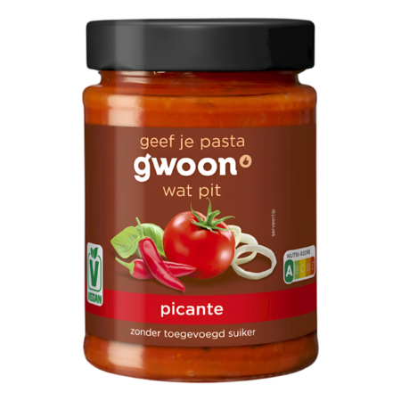 G'woon Pastasaus Piccante Product Image