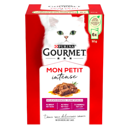 Gourmet Mon Petit Intense met Rund, Kalf en Lam Product Image