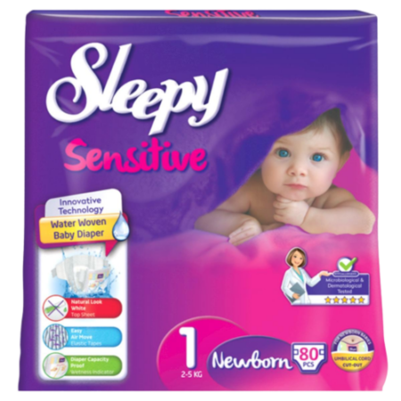 Sleepy Sensitive Water Woven 1 Newborn Product Image