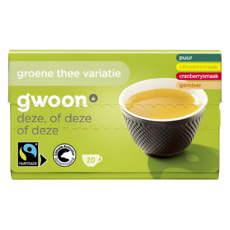 G’woon Groene Thee Variatie Product Image