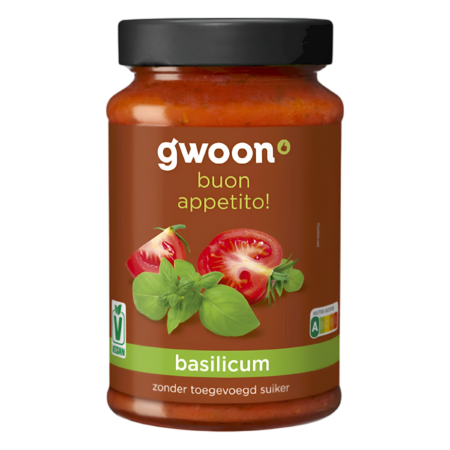 G'woon Pastasaus Basilicum Product Image