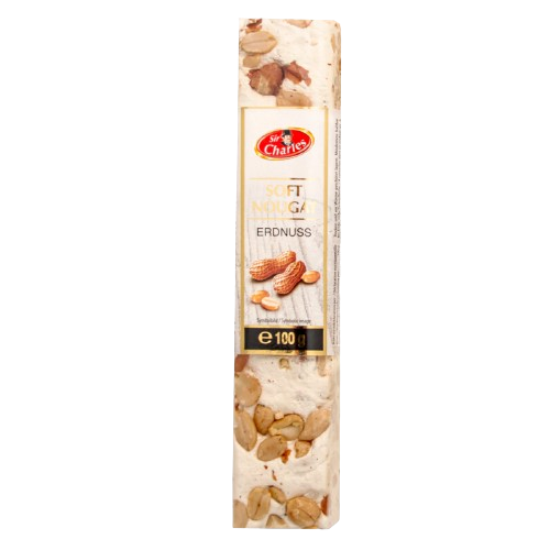 Sir Charles Soft Nougat Bar Peanuts