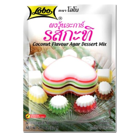 Lobo Coconut Flavour Agar Dessert Mix Product Image