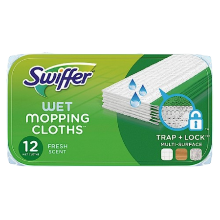 Swiffer Wet Mopping Cloths Fresh Scent Product Image