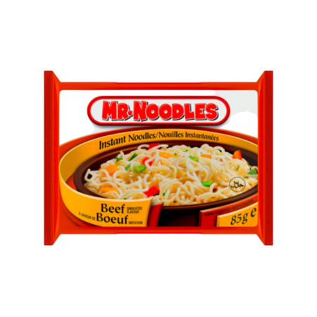 Mr.Noodles Instant Noodles Beef Product Image