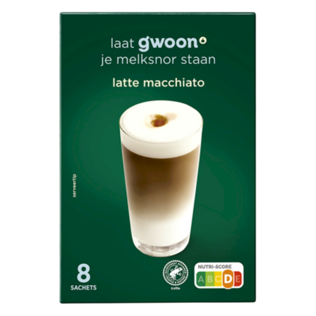 G'woon Koffie Latte Macchiato Product Image