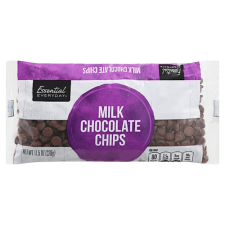 Essential Everyday Milk Chocolate Chips Product Image