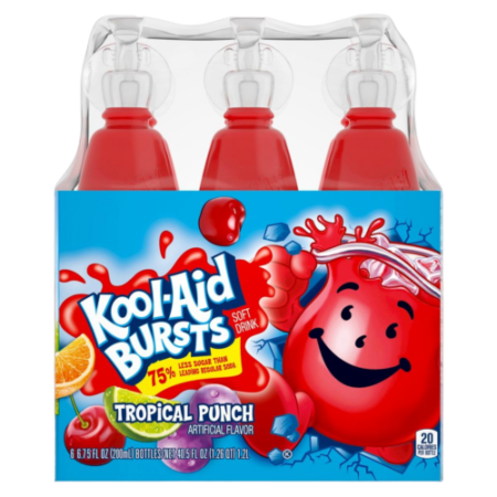 Kool-Aid Bursts Soft Drink Tropical Punch Product Image