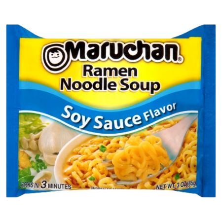 Maruchan Ramen Noodle Soup Soy Sauce Flavor Product Image