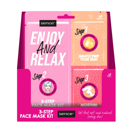 Sence Face Mask Kit 3-Step Enjoy &amp; Relax Product Image