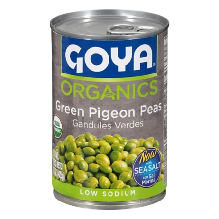 Goya Organics Green Pigeon Peas Product Image