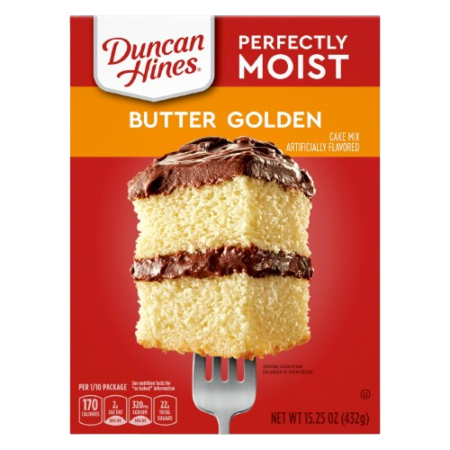 Duncan Hines Butter Golden Cake Mix Product Image