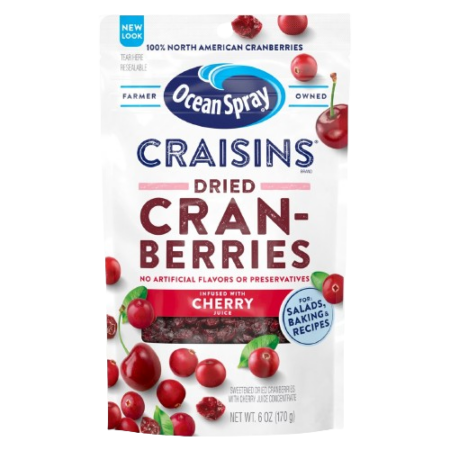 Ocean Spray Craisins Dried Cranberries Product Image