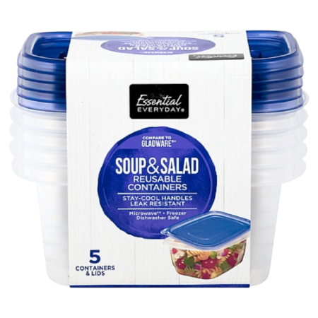 Essential Everyday Soup & Salad Reusable Containers Product Image