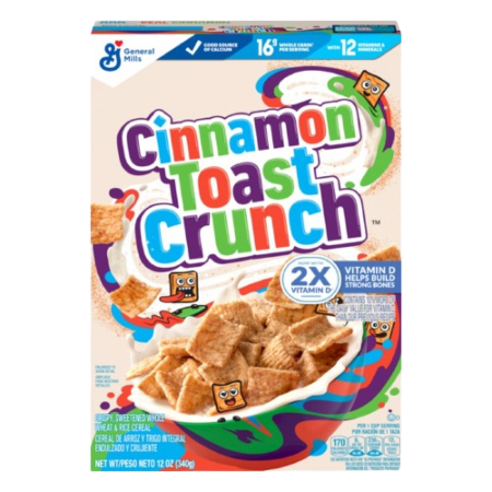 General Mills Large Size Cinnamon Toast Crunch Product Image