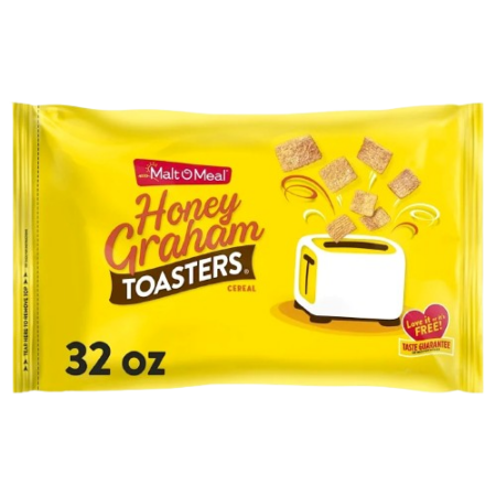 Malt O Meal Cereal Honey Graham Toasters Product Image