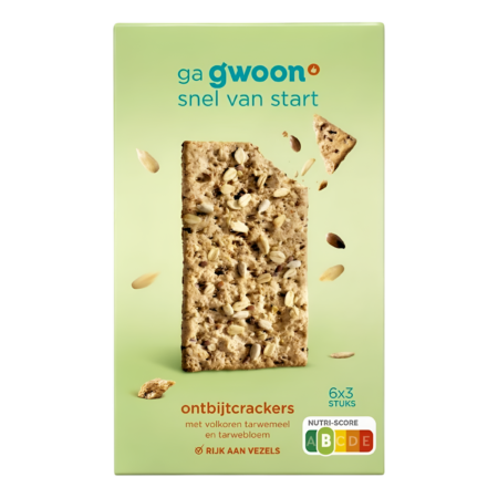 G'woon Volkoren Ontbijtcrackers Product Image