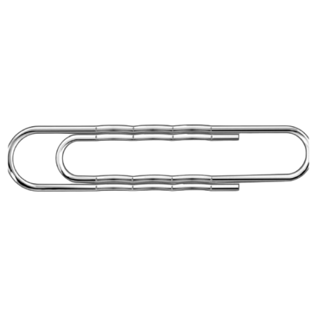 Abel Wavy Paper Clips 77 MM Product Image