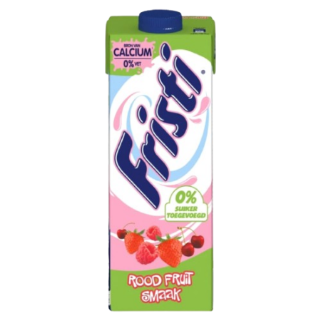 Fristi Drank Yoghurt Rood Fruit 0% Suiker Product Image