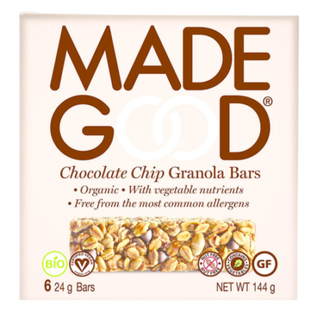 Made Good Granola Bars Chocolate Chip Product Image