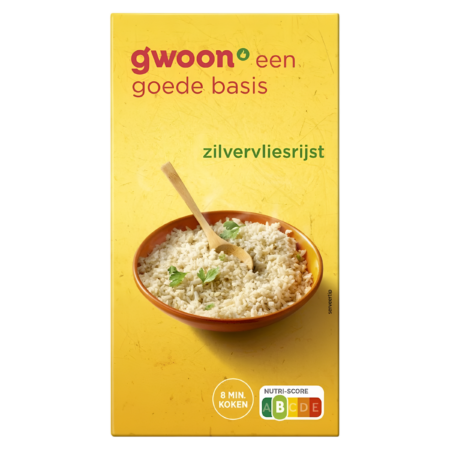 G'woon Zilver Vlies Rijst Product Image