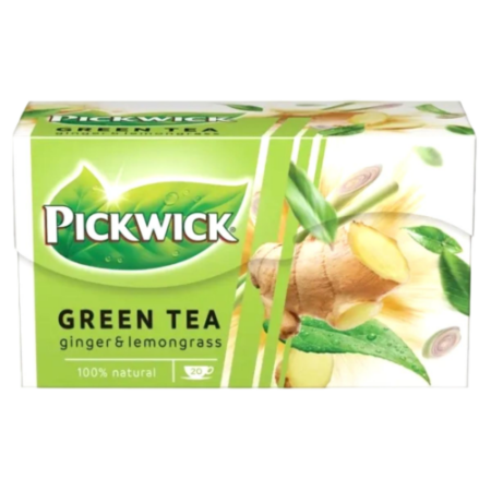 Pickwick Green Tea Ginger & Lemongrass Product Image