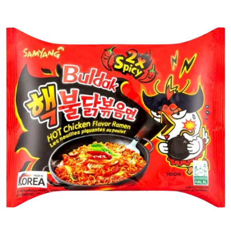 Samyang Buldak Ramen Hot Chicken 2x Spicy Product Image